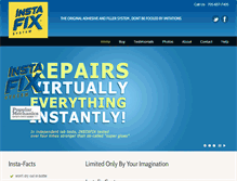 Tablet Screenshot of instafix.com